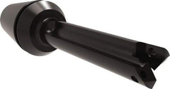 Allied Machine and Engineering - Series Y, 3/8 to 27/64" Diam, ER20 ER Collet, Straight Flute Spade Drill - 1-3/8" Max Depth, 1-29/32" Body Length, 3-15/64" OAL, Short Length, Through Coolant - Apex Tool & Supply