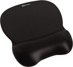 innovera - 9-5/8" x 8-1/4" x 1-1/8" Black Mouse Pad - Use with Mouse - Apex Tool & Supply