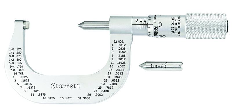 585MCP SCREW THREAD MICROMETER - Apex Tool & Supply