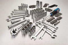 Channellock - 132 Piece 1/4 & 3/8" Drive Mechanic's Tool Set - Comes in Blow Molded Case - Apex Tool & Supply