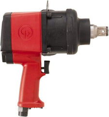 Chicago Pneumatic - 1" Drive, 5,000 RPM, 1,920 Ft/Lb Torque Impact Wrench - Pistol Grip Handle, 650 IPM, 40.2 CFM, 90 psi, 1/2" NPT Inlet - Apex Tool & Supply