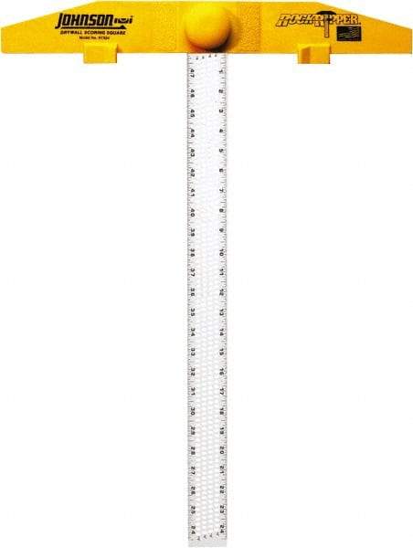 Johnson Level & Tool - 24" Blade Length Aluminum Square - 0.008" Accuracy - Apex Tool & Supply