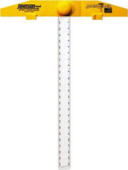 Johnson Level & Tool - 24" Blade Length Aluminum Square - 0.008" Accuracy - Apex Tool & Supply