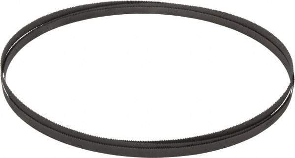 Lenox - 10 to 14 TPI, 10' 10" Long x 1/2" Wide x 0.025" Thick, Welded Band Saw Blade - Bi-Metal, Toothed Edge, Modified Raker Tooth Set, Flexible Back, Contour Cutting - Apex Tool & Supply