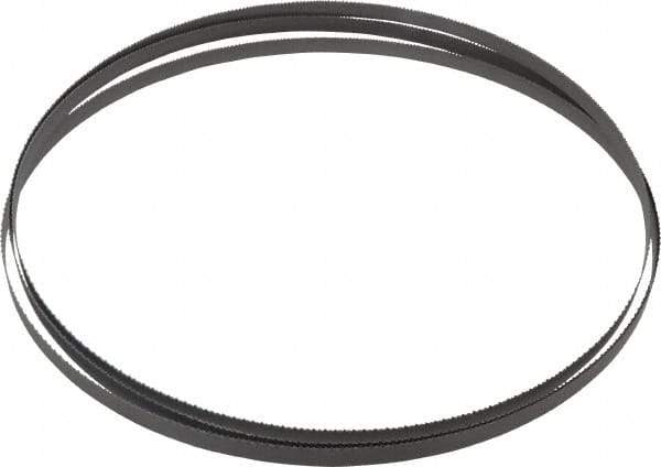 Lenox - 10 to 14 TPI, 10' 5" Long x 1/2" Wide x 0.025" Thick, Welded Band Saw Blade - Bi-Metal, Toothed Edge, Raker Tooth Set, Flexible Back, Contour Cutting - Apex Tool & Supply