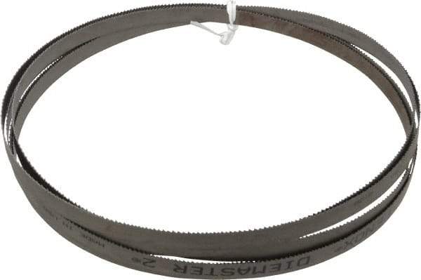 Lenox - 10 to 14 TPI, 12' 5" Long x 1/2" Wide x 0.025" Thick, Welded Band Saw Blade - Bi-Metal, Toothed Edge, Raker Tooth Set, Flexible Back, Contour Cutting - Apex Tool & Supply