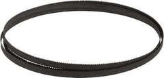 Lenox - 10 to 14 TPI, 6' 8" Long x 3/8" Wide x 0.025" Thick, Welded Band Saw Blade - Bi-Metal, Toothed Edge, Modified Raker Tooth Set, Flexible Back, Contour Cutting - Apex Tool & Supply