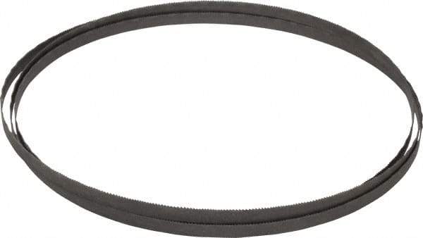 Lenox - 14 to 18 TPI, 7' 9" Long x 3/8" Wide x 0.025" Thick, Welded Band Saw Blade - Bi-Metal, Toothed Edge, Raker Tooth Set, Flexible Back, Contour Cutting - Apex Tool & Supply