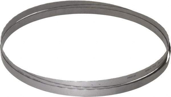 Lenox - 14 to 18 TPI, 7' 9-1/2" Long x 1/2" Wide x 0.025" Thick, Welded Band Saw Blade - Bi-Metal, Toothed Edge, Wavy Tooth Set, Flexible Back, Contour Cutting - Apex Tool & Supply