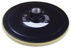 AutoQuip - 8" Diam Hook & Loop Disc Backing Pad - Medium Density, 4,800 RPM - Apex Tool & Supply