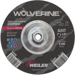 WEILER 7″ × 1/8″ TYPE 27 - Apex Tool & Supply