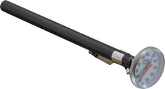 Wika - 50 to 550°F, Bimetal Pocket Thermometer - Stainless Steel - Apex Tool & Supply