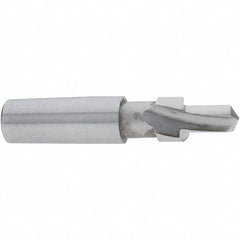 Link Industries - 0.15" Drill, 1/4" Pilot Length, High Speed Steel Bright Finish Combo Drill & Counterbore - 0.242" Head Diam, 1/4" Body Diam, 1-7/32" OAL, #6 Socket-Head Cap Screw Compatibility, Uses Adapter UA-3 - Apex Tool & Supply