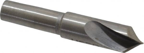 Link Industries - 3/8" Body Diam, 90°, 2" OAL, High Speed Steel Spotting Drill - Apex Tool & Supply