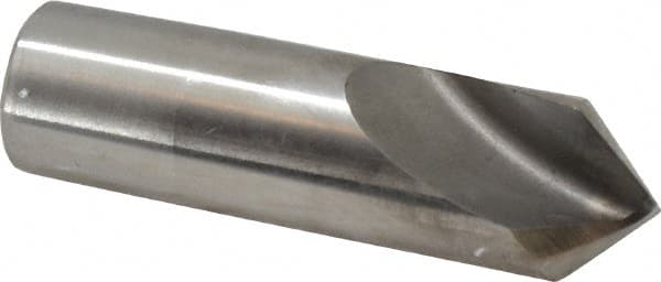 Link Industries - 5/8" Body Diam, 90°, 2-1/4" OAL, High Speed Steel Spotting Drill - Apex Tool & Supply