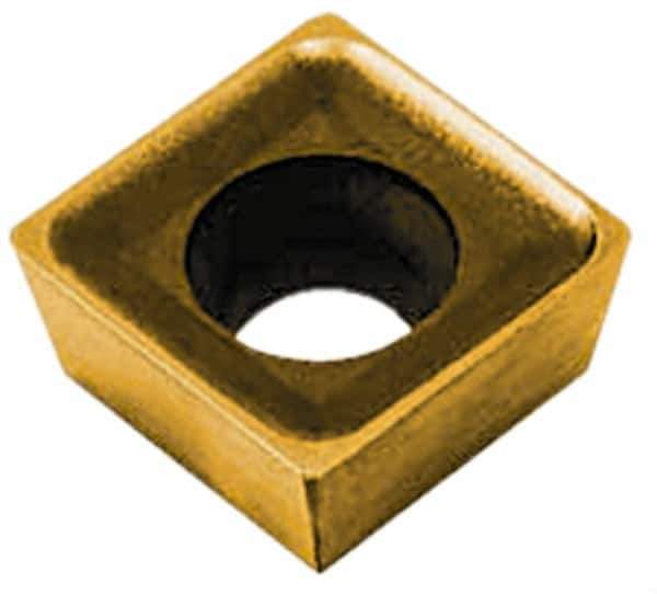 LMT - SPKX120508 Grade LC612F Carbide Milling Insert - 0.2189" Thick, 1/2" Inscribed Circle, 0.8mm Corner Radius - Apex Tool & Supply