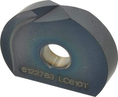 LMT - WPR1000 CF Grade LC610T Carbide Milling Insert - TiAlN/TiN Finish, 0.16" Thick, 1" Inscribed Circle - Apex Tool & Supply