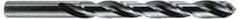 Hertel - #77 118° Solid Carbide Jobber Drill - Bright Finish, Right Hand Cut, Spiral Flute, Straight Shank, 3/4" OAL, Standard Point - Apex Tool & Supply