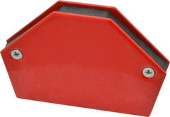Value Collection - 4" Wide x 1/2" Deep x 2-1/2" High Magnetic Welding & Fabrication Square - Apex Tool & Supply