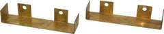 Value Collection - 4, 5 & 6" Jaw Width, Brass, Vise Jaw Cap - Compatible with 4, 5 & 6" Vises - Apex Tool & Supply