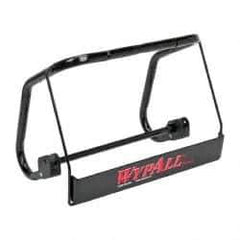 WypAll - Black Wipe Dispenser - 8.8" High x 16.8" Wide 10.8" Deep, For Jumbo Roll Wipes - Apex Tool & Supply