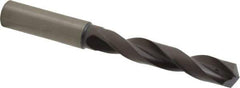 Guhring - 31/64" 140° Solid Carbide Jobber Drill - FIREX Finish, Right Hand Cut, Spiral Flute, Straight Shank, 124mm OAL, SU Point - Apex Tool & Supply
