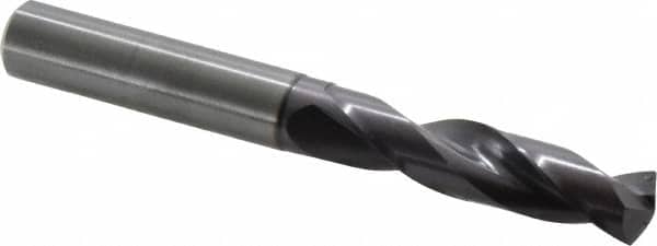 Guhring - 0.4606" 140° Spiral Flute Solid Carbide Screw Machine Drill Bit - Apex Tool & Supply