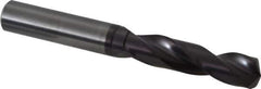 Guhring - 0.4646" 140° Spiral Flute Solid Carbide Screw Machine Drill Bit - FIREX Finish, Right Hand Cut, 55mm Flute Length, 102mm OAL, SU Point, Straight Shank - Apex Tool & Supply