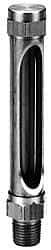 LDI Industries - 9-1/2 Inch Long Sight, 3/8 Inch Thread Size, Buna-N Seal Straight to Male Thread, Vented Oil-Level Indicators and Gauge - Apex Tool & Supply