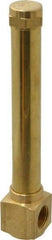 LDI Industries - 4-1/4 Inch Long Sight, 3/8 Inch Thread Size, Buna-N Seal Elbow to Female Thread, Vented Oil-Level Indicators and Gauge - 5-3/4 Inch Length to Center of Base - Apex Tool & Supply