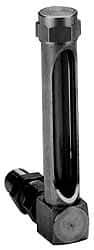 LDI Industries - 1-3/8 Inch Long Sight, 3/8 Inch Thread Size, Buna-N Seal Union Coupling, Vented Oil-Level Indicators and Gauge - 2-3/8 Inch Length to Center of Base - Apex Tool & Supply