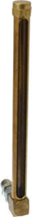 LDI Industries - 7-1/4 Inch Long Sight, 1/4 Inch Thread Size, Buna-N Seal Union Coupling, Vented Oil-Level Indicators and Gauge - 8-3/8 Inch Length to Center of Base - Apex Tool & Supply