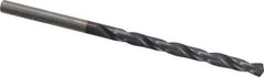 Chicago-Latrobe - 9/64" 135° High Speed Steel Jobber Drill - TiCN Finish, Right Hand Cut, Spiral Flute, Straight Shank, 2-7/8" OAL, Split Point - Apex Tool & Supply