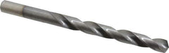 Chicago-Latrobe - 23/64" 135° High Speed Steel Jobber Drill - TiCN Finish, Right Hand Cut, Spiral Flute, Straight Shank, 4-7/8" OAL, Split Point - Apex Tool & Supply