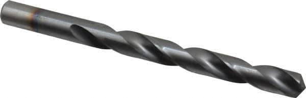 Chicago-Latrobe - 29/64" 135° High Speed Steel Jobber Drill - TiCN Finish, Right Hand Cut, Spiral Flute, Straight Shank, 5-5/8" OAL, Split Point - Apex Tool & Supply