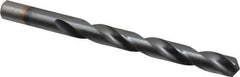 Chicago-Latrobe - 29/64" 135° High Speed Steel Jobber Drill - TiCN Finish, Right Hand Cut, Spiral Flute, Straight Shank, 5-5/8" OAL, Split Point - Apex Tool & Supply