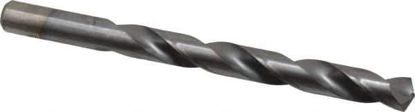 Chicago-Latrobe - 15/32" 135° High Speed Steel Jobber Drill - TiCN Finish, Right Hand Cut, Spiral Flute, Straight Shank, 5-3/4" OAL, Split Point - Apex Tool & Supply