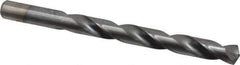 Chicago-Latrobe - 15/32" 135° High Speed Steel Jobber Drill - TiCN Finish, Right Hand Cut, Spiral Flute, Straight Shank, 5-3/4" OAL, Split Point - Apex Tool & Supply