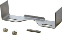 Ashcroft - 1/4 Thread, Stainless Steel Case Material, U-Clamp Pressure Gauge Mounting Kit - 1% Accuracy, 316 Material Grade - Apex Tool & Supply