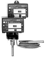 Ashcroft - 1 to 100°F, Watertight Single Setpoint Temp Switch - 10 Ft. Capillary - Apex Tool & Supply