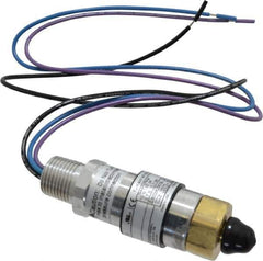 United Electric Controls - 1,500 Max psi, Compact Cylindral Pressure Switch - 1/4 Thread - Apex Tool & Supply