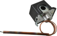 Made in USA - 0 to 150°F, General Service Temp Switch - 5 Resolution, 3/8 x 6-7/8 Bulb - Apex Tool & Supply