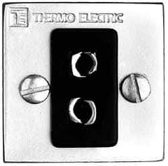 Thermo Electric - Thermocouple Probe Connector Panel, EX Calibration - 2 Pin, Single Circuit - Apex Tool & Supply