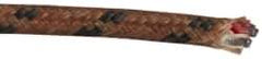 Thermo Electric - Thermocouple Probe Wire, J Calibration - Fiberglass (G), 20 Wire Gauge - Apex Tool & Supply
