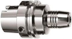 Accupro - HSK63A Taper Shank, 1/2" Hole Diam, Hydraulic Tool Holder/Chuck - 32mm Nose Diam, 85mm Projection, 30.5mm Clamp Depth, 25,000 RPM - Exact Industrial Supply