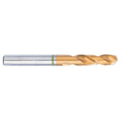 Accupro - #14 130° Spiral Flute Cobalt Screw Machine Drill Bit - Apex Tool & Supply