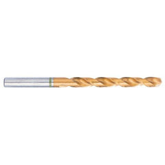 Accupro - #16 130° Spiral Flute Vanadium High Speed Steel Taper Length Drill Bit - Apex Tool & Supply