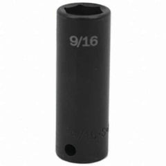SK - Impact Socket - 3/8"DR 9/16" DEEP IMPACT SOCKET - Apex Tool & Supply