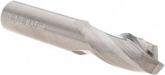 M.A. Ford - 1/2", 2 Flute, Solid Carbide, 1/8" Corner Radius End Mill - 3" OAL, 1" LOC - Apex Tool & Supply