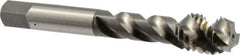 OSG - 1/2-13 UNC 3 Flute 3B Modified Bottoming Spiral Flute Tap - Vanadium High Speed Steel, Bright Finish, 3-3/8" OAL, Right Hand Flute, Right Hand Thread, H3 - Apex Tool & Supply